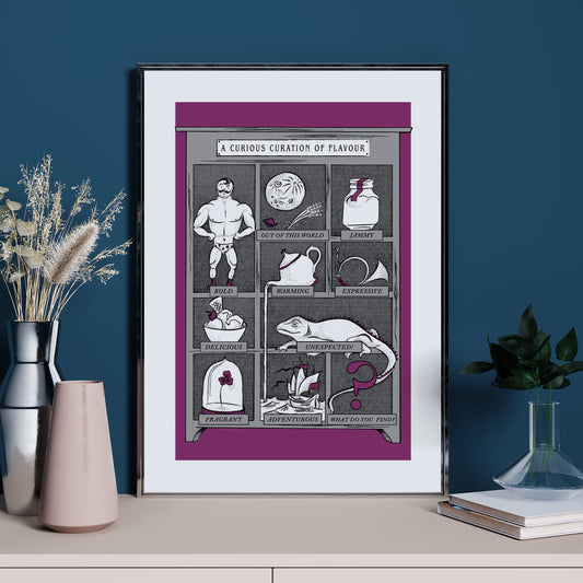 Spanish Red Wine Art Print